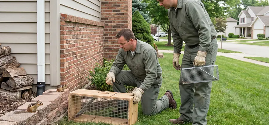 Remove Chipmunks From Yard in Kennesaw