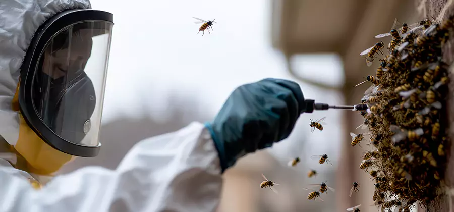 Bumble Bee Hive Removal in Kennesaw