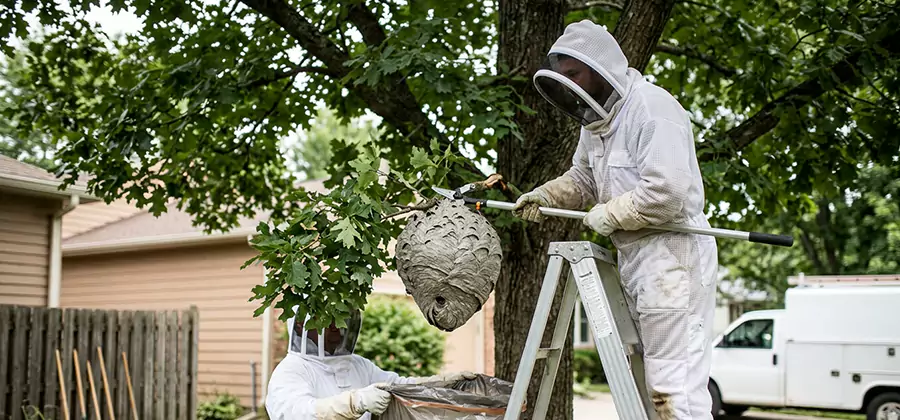 Wasp Nest in Tree Removal Kennesaw