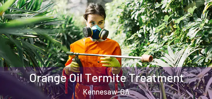 Orange Oil Termite Treatment Kennesaw-GA