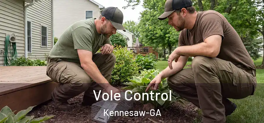 Vole Control Kennesaw-GA